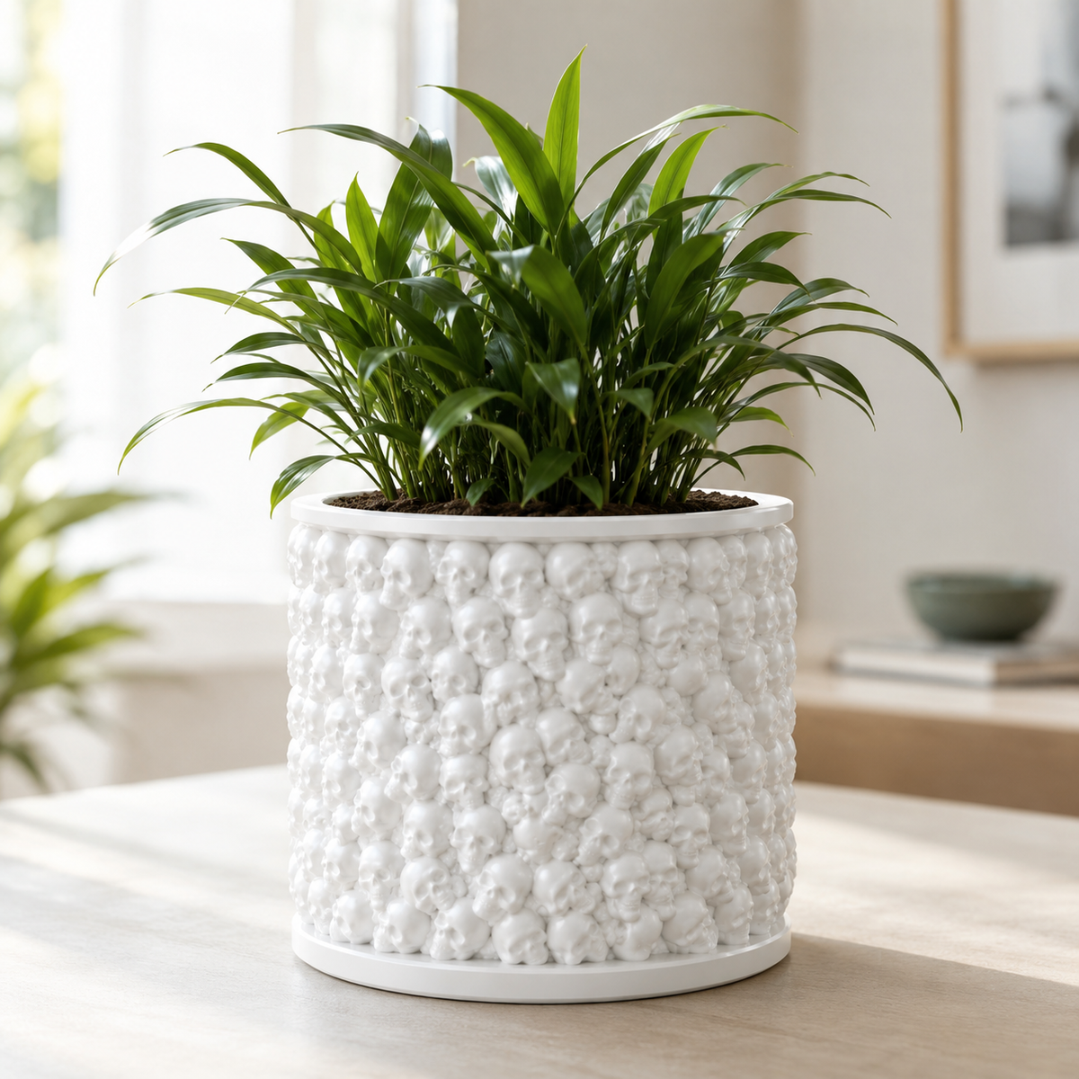 Skull Cluster Planter Print STL File