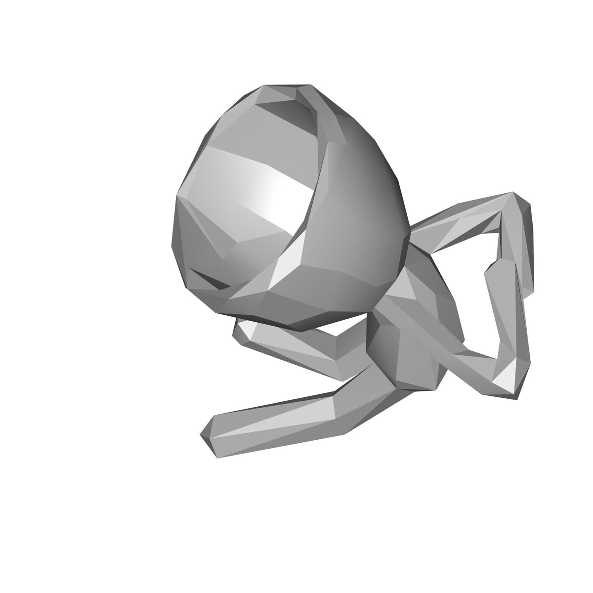 Low Poly Vaso 2 Print STL File