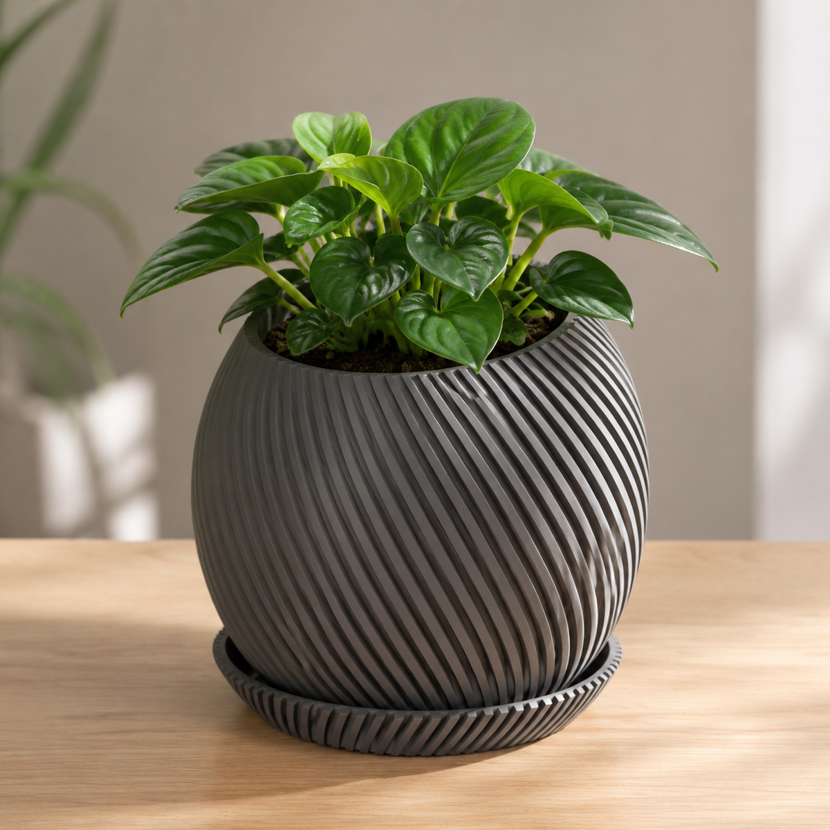 Slanted Planter Pot Print STL File