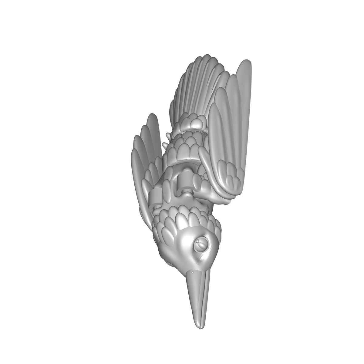 Hummingbird Figurine Print STL File
