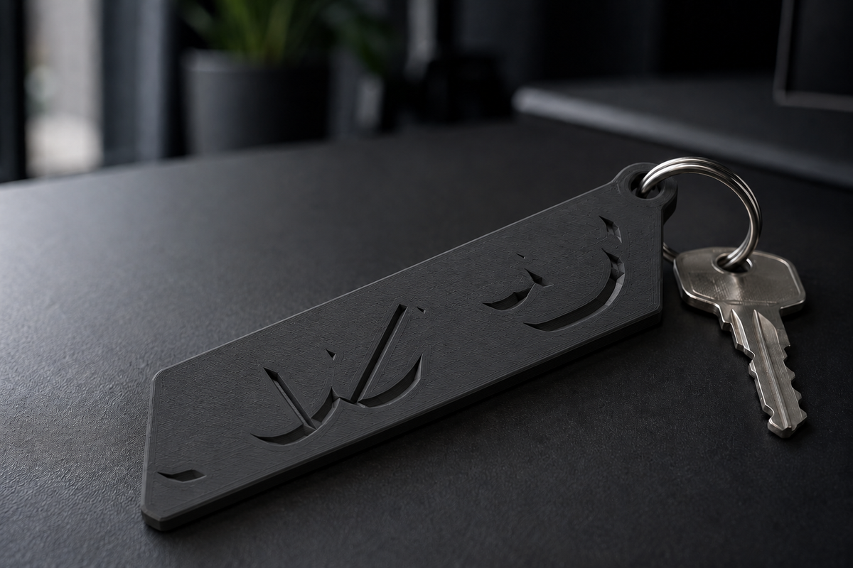 The Doors Logo Keychain Print STL File