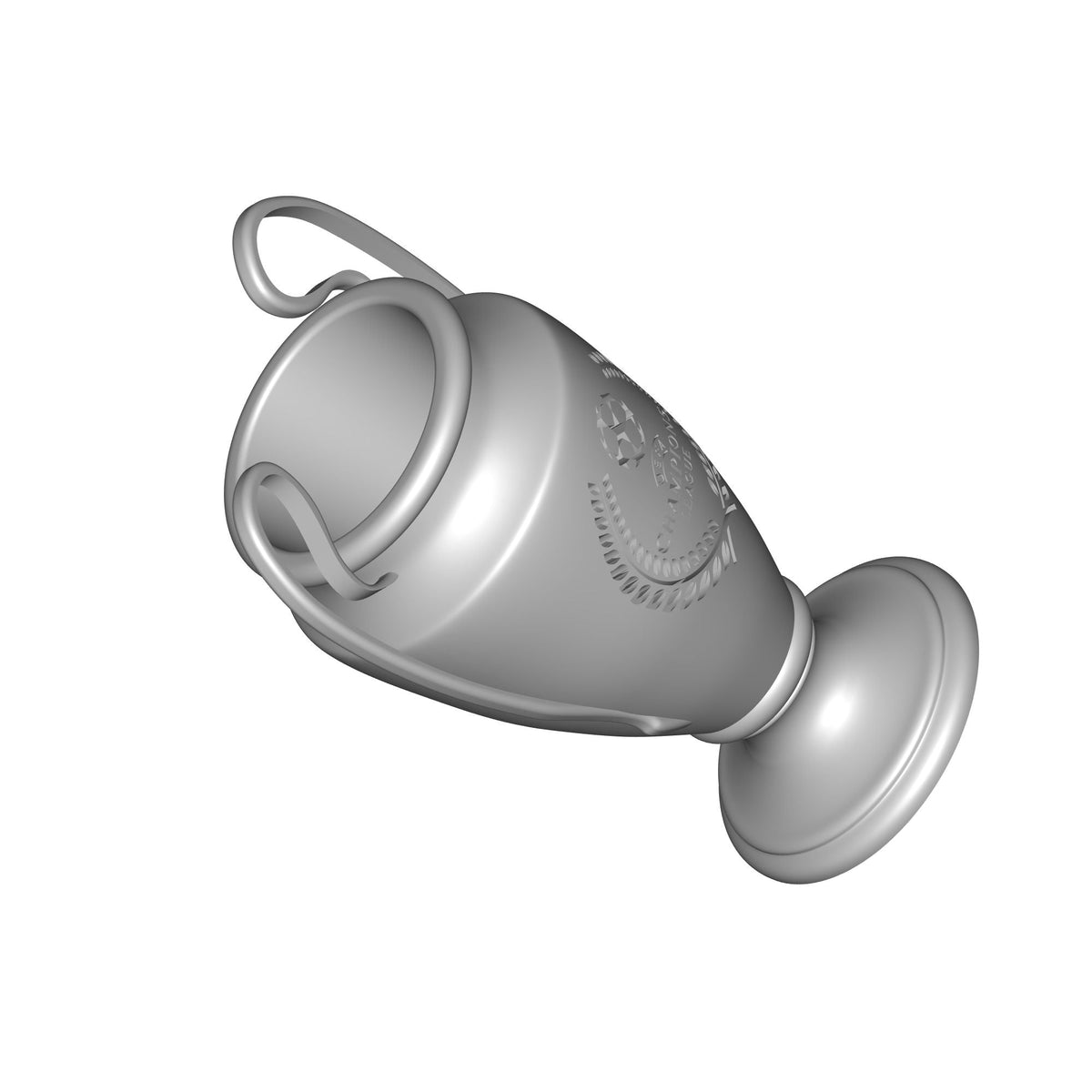 UEFA Champions League Trophy Model Print STL File