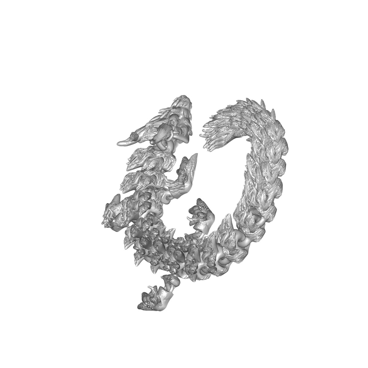 Poison Dragon Figurine Print STL File