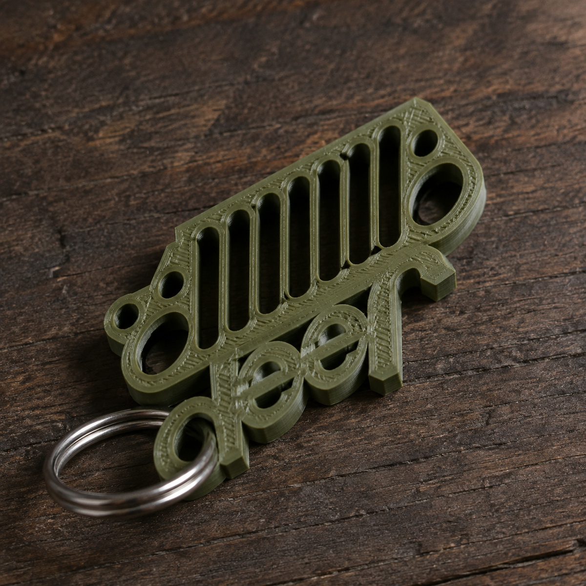 Jeep Keychain Print STL File