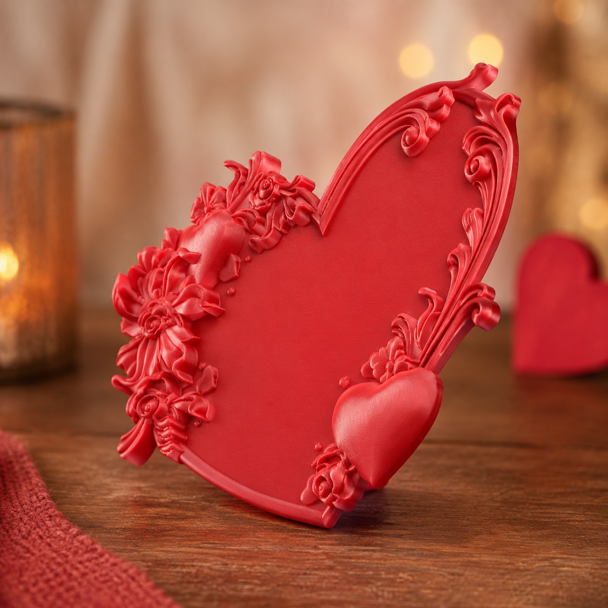 Valentine Photo Frame Print STL File