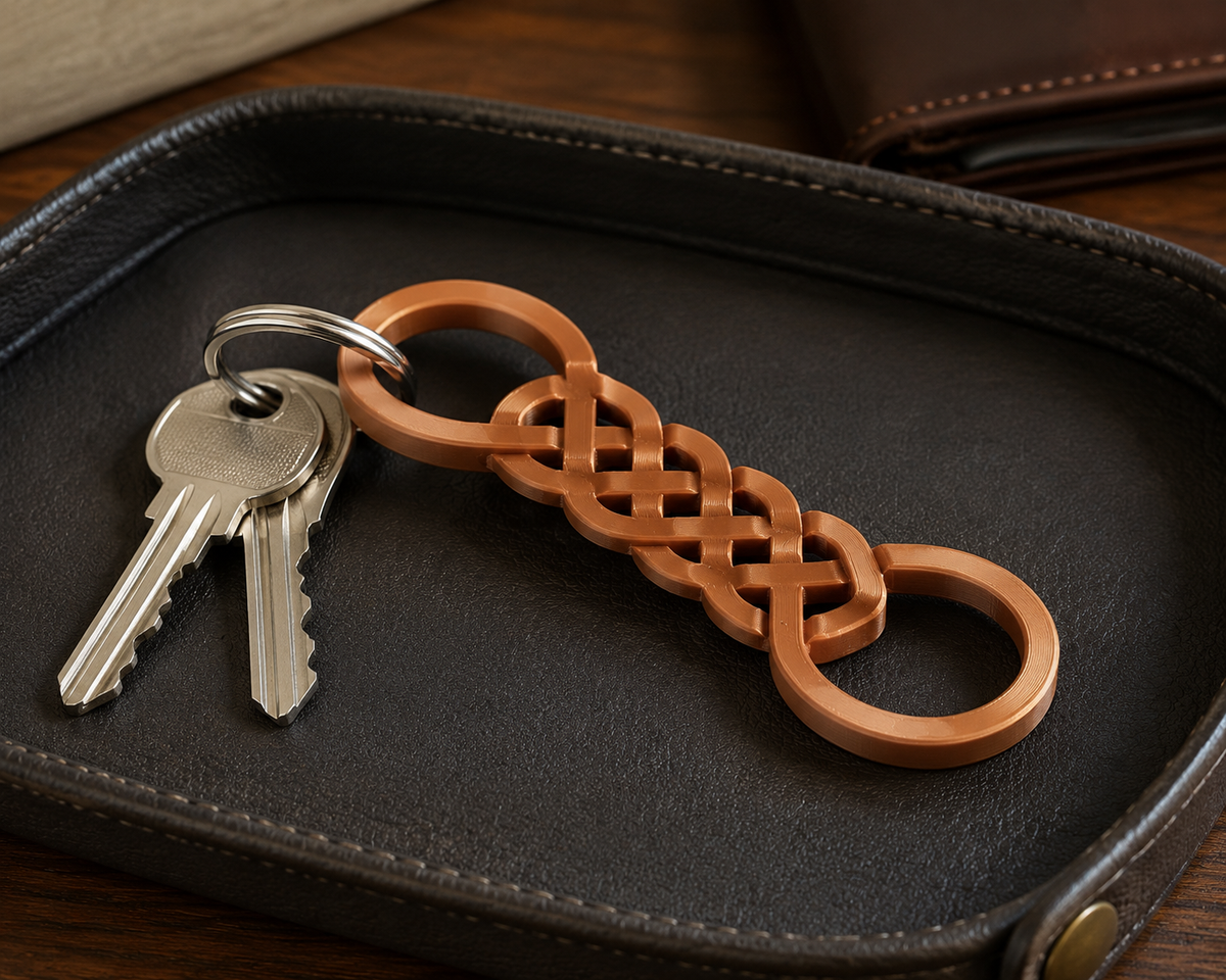 Celtic Knot Keychain Print STL File
