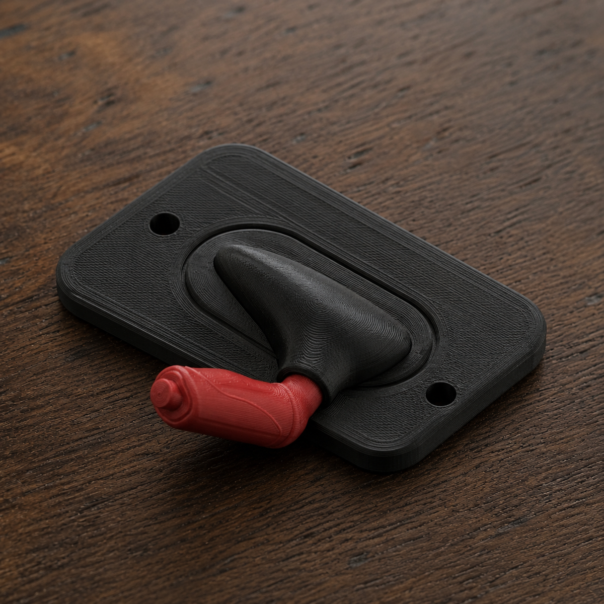 Handbrake Style Keychain Holder Print STL File
