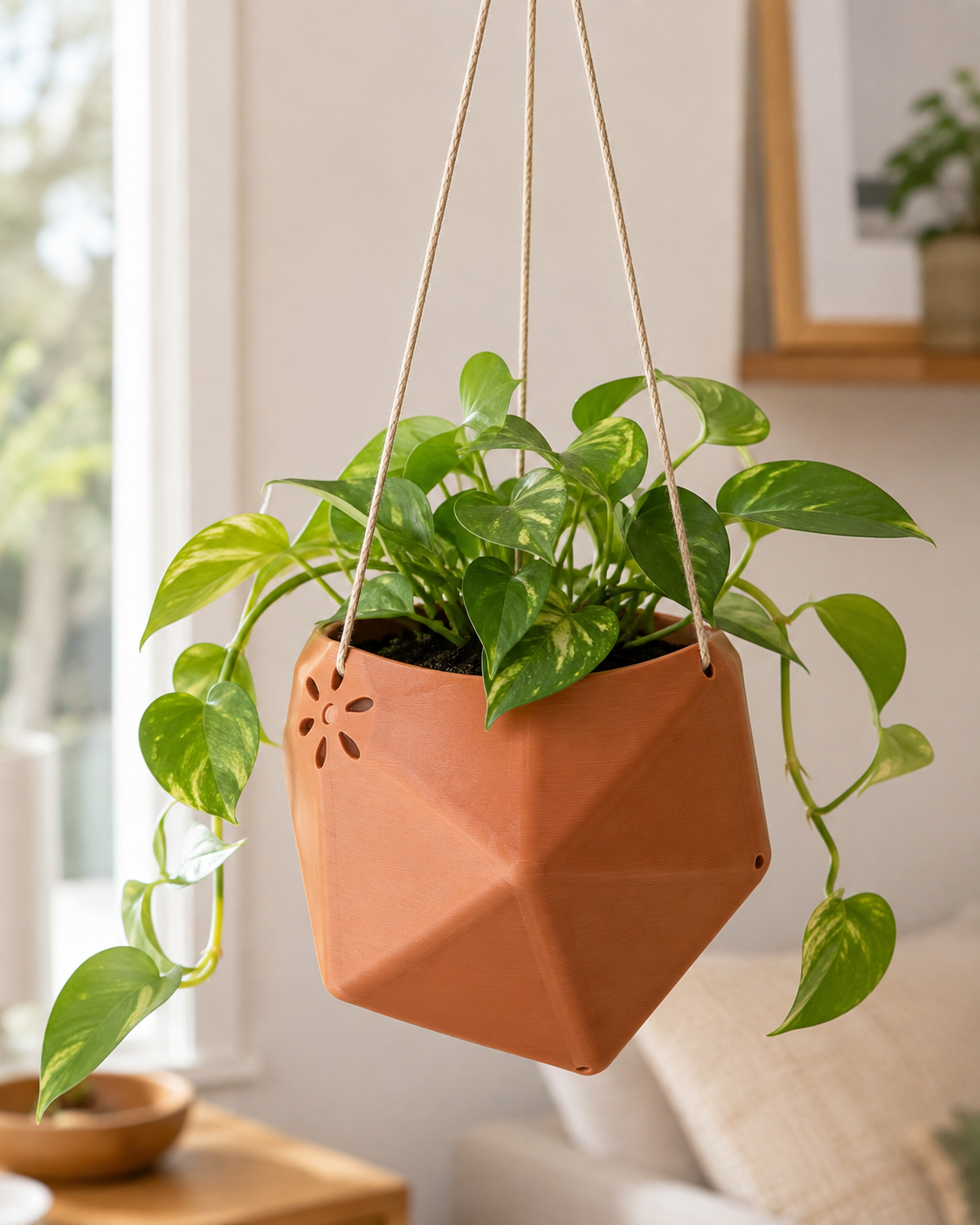 Hanging Planter Pot Print STL File