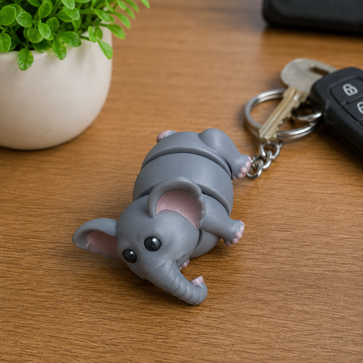 Baby Elephant Figurine Print STL File