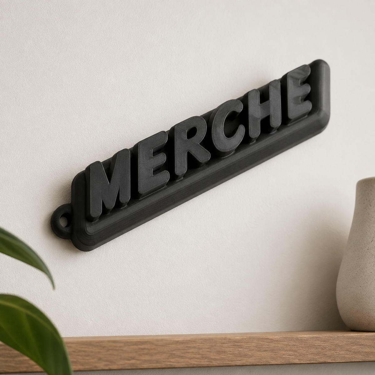 Personalized Name Tag Merchandise Print STL File