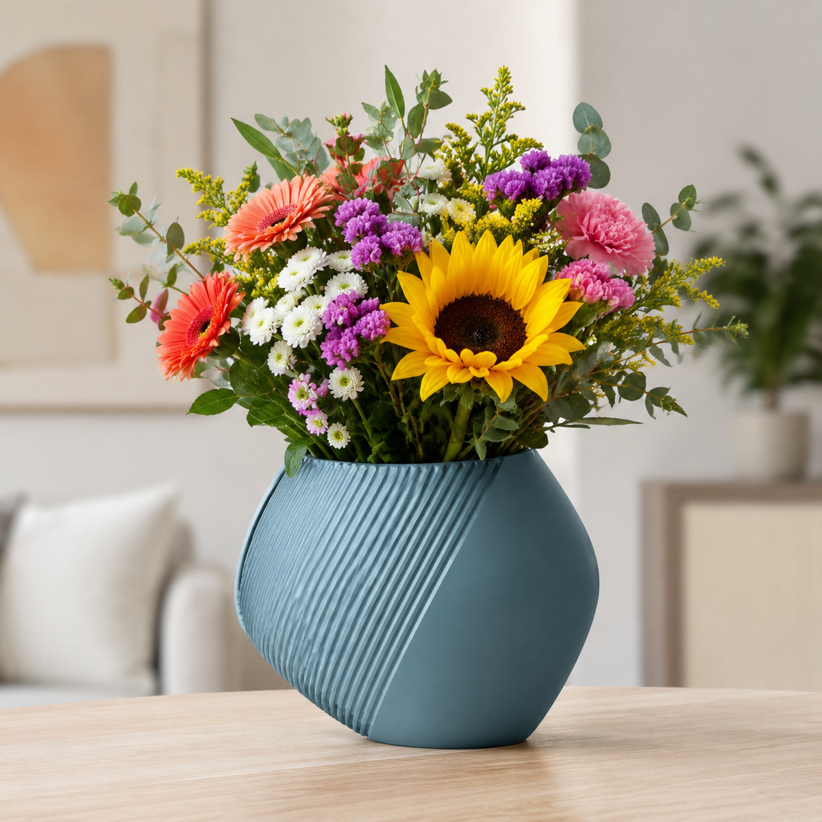 Modern Vase Planter Pot Small Print STL File