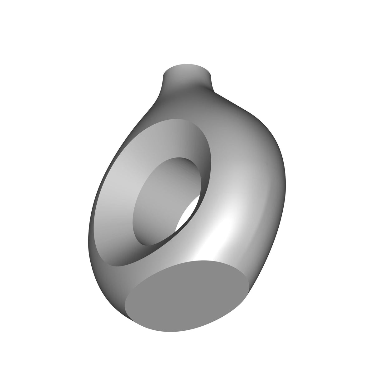 Torus Form Decorative Vase Print STL File