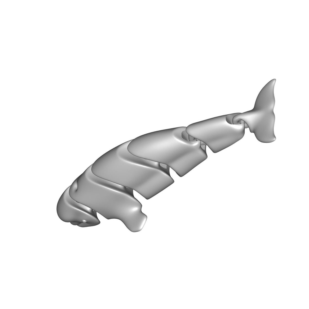 Beluga Whale Figurine Print STL File