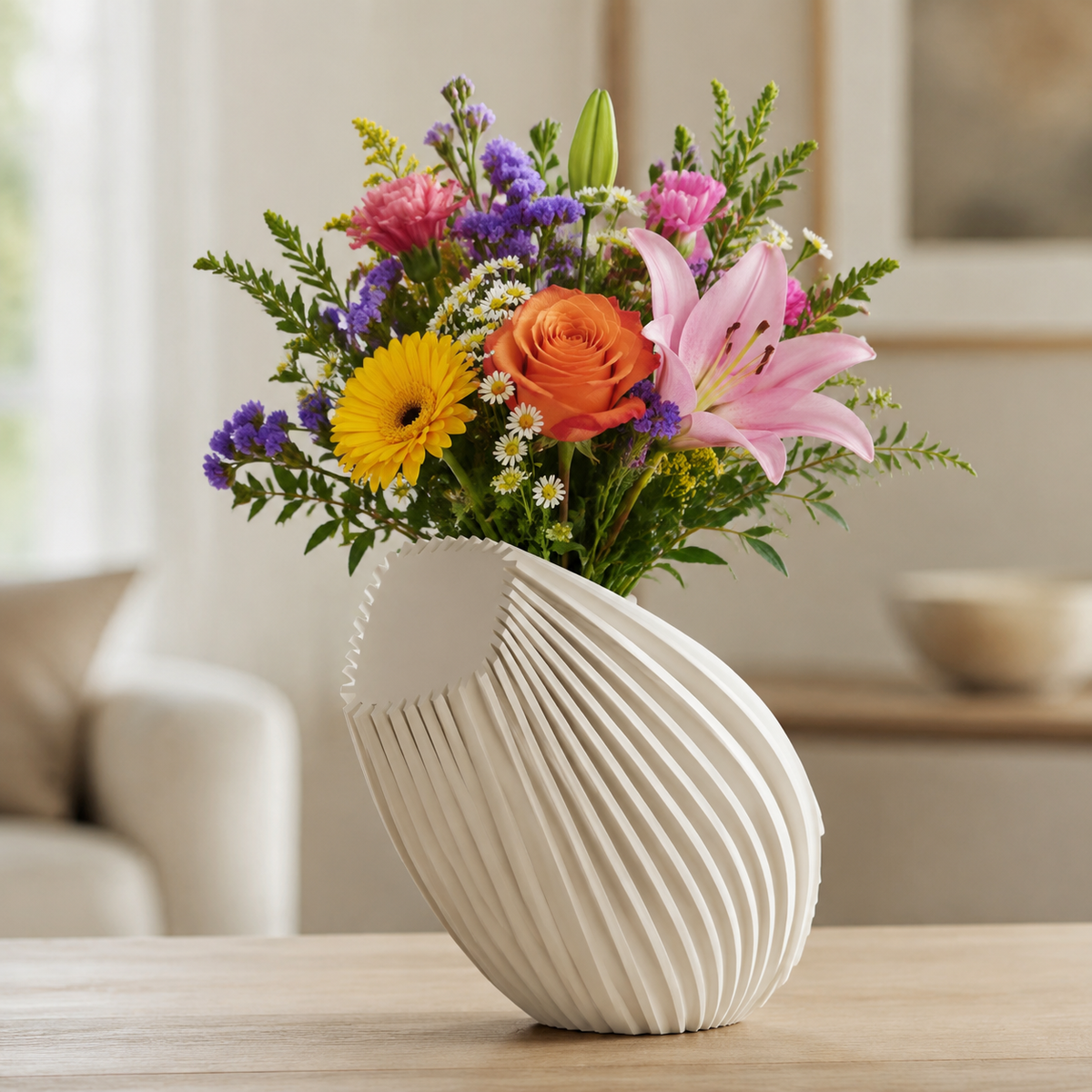 Decorative Vase V650 Print STL File