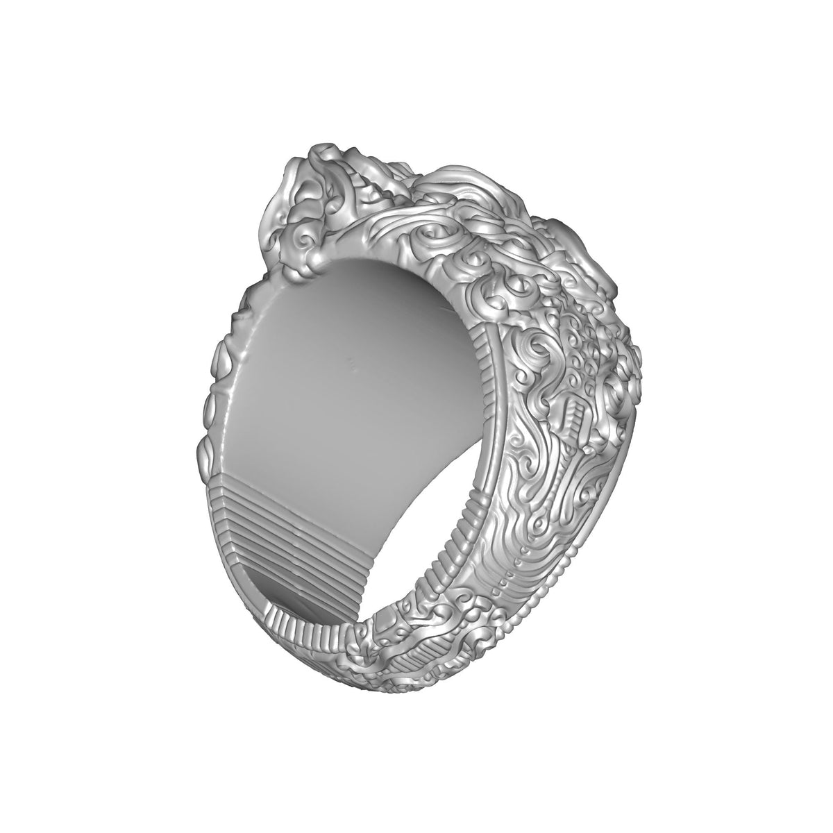 Oni Themed Ring Print STL File