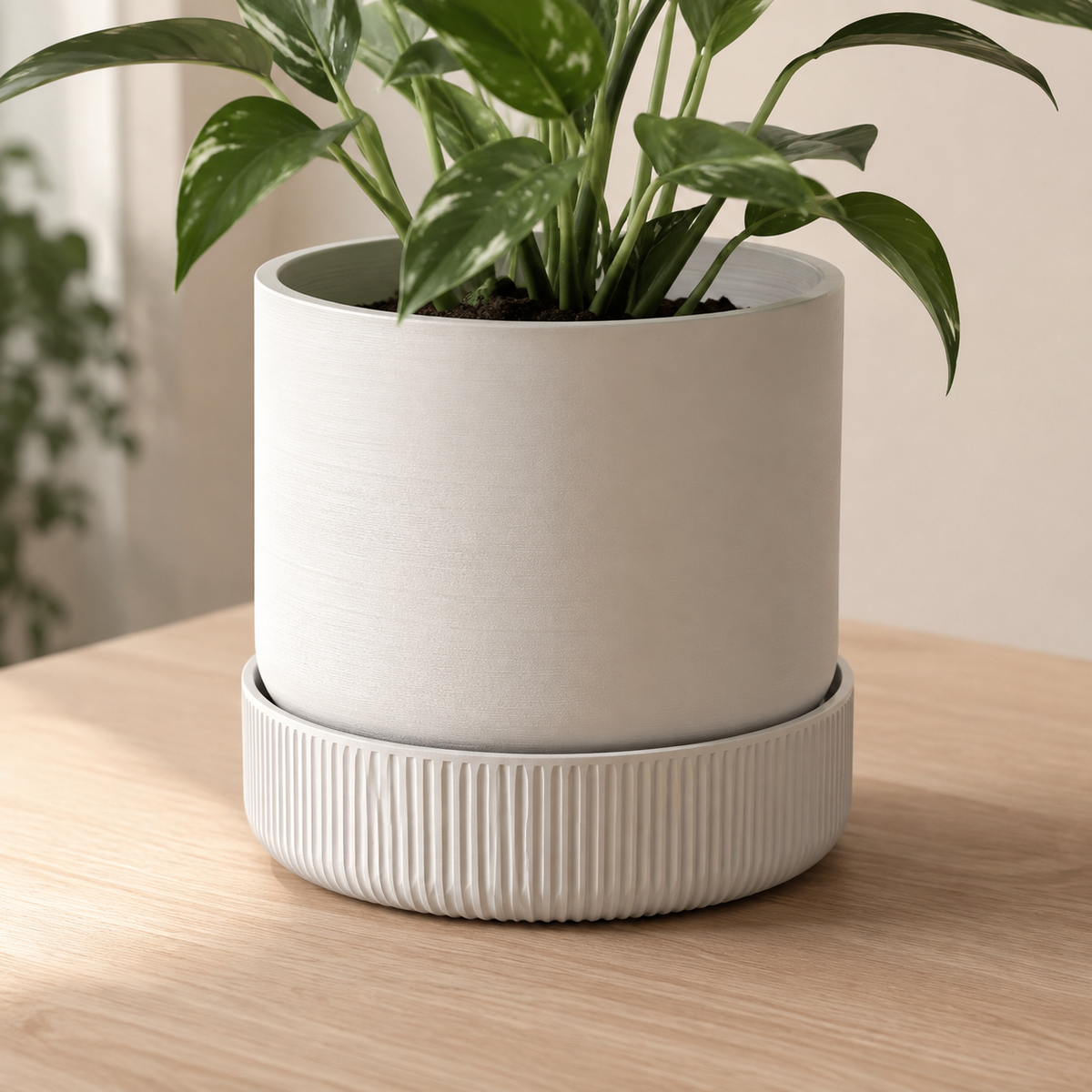 Planter Saucer Design 3 Print STL File