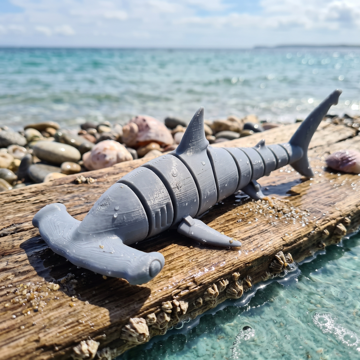 Hammerhead Shark Figurine Print STL File
