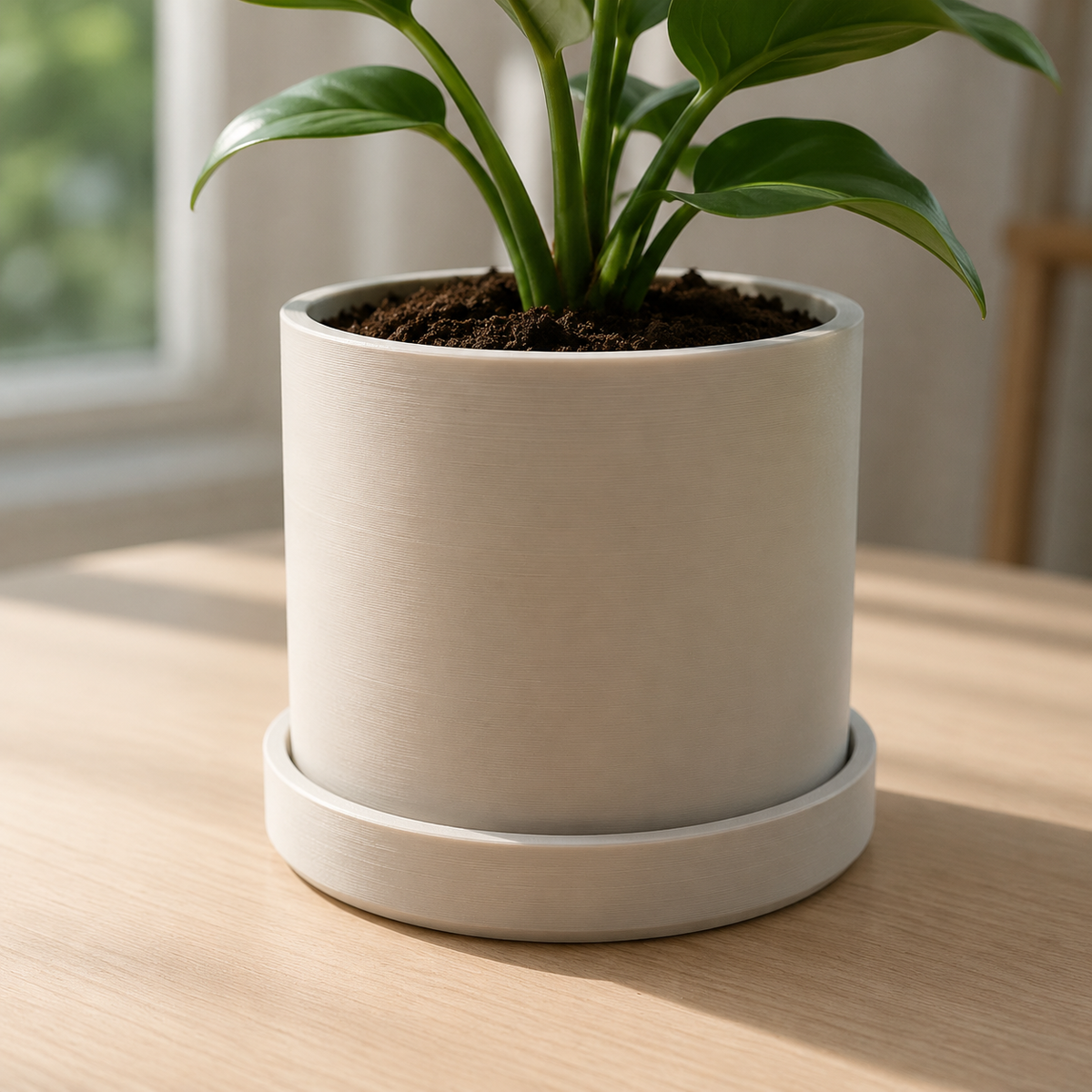 Planter Saucer 4 Print STL File