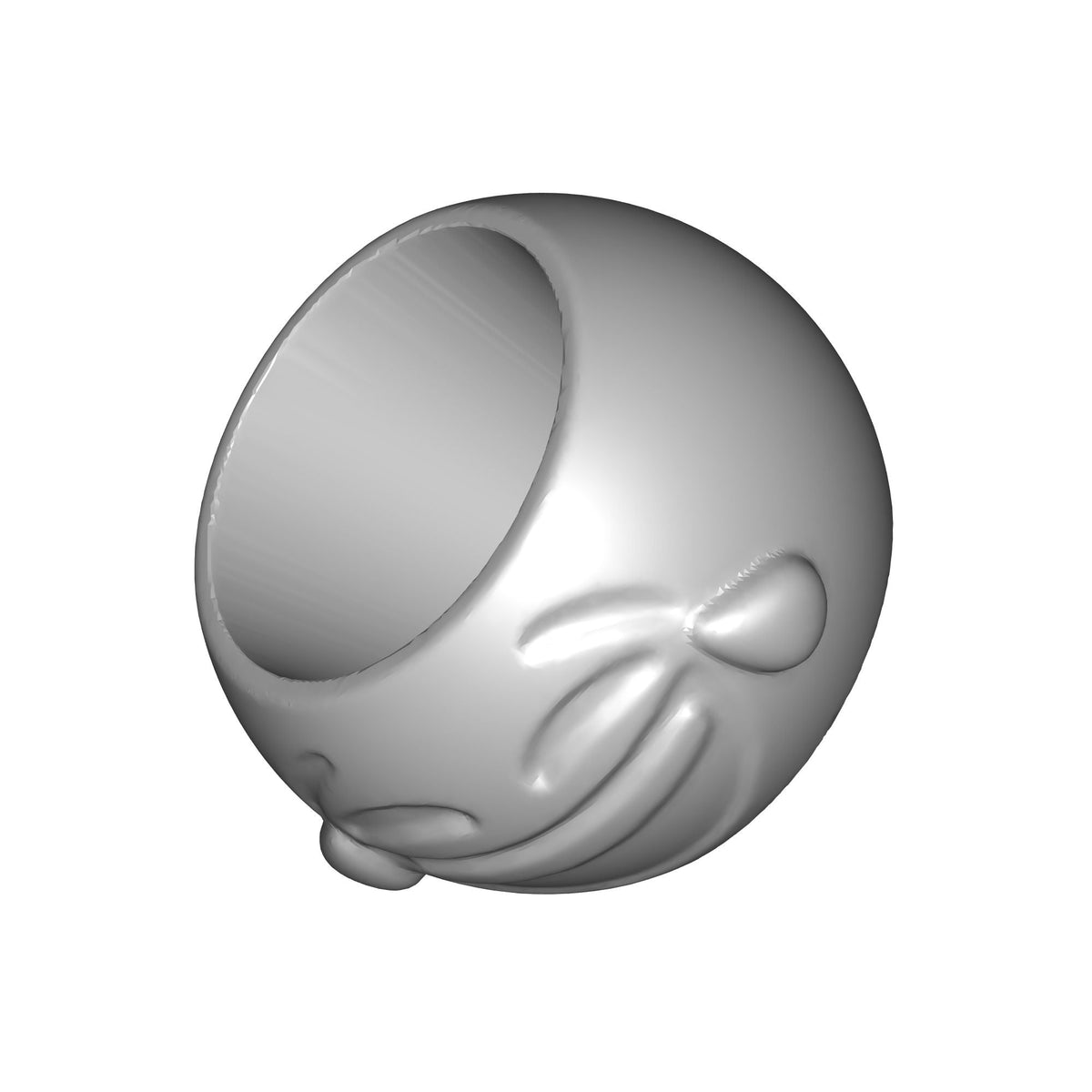 3D Emoji Print STL File