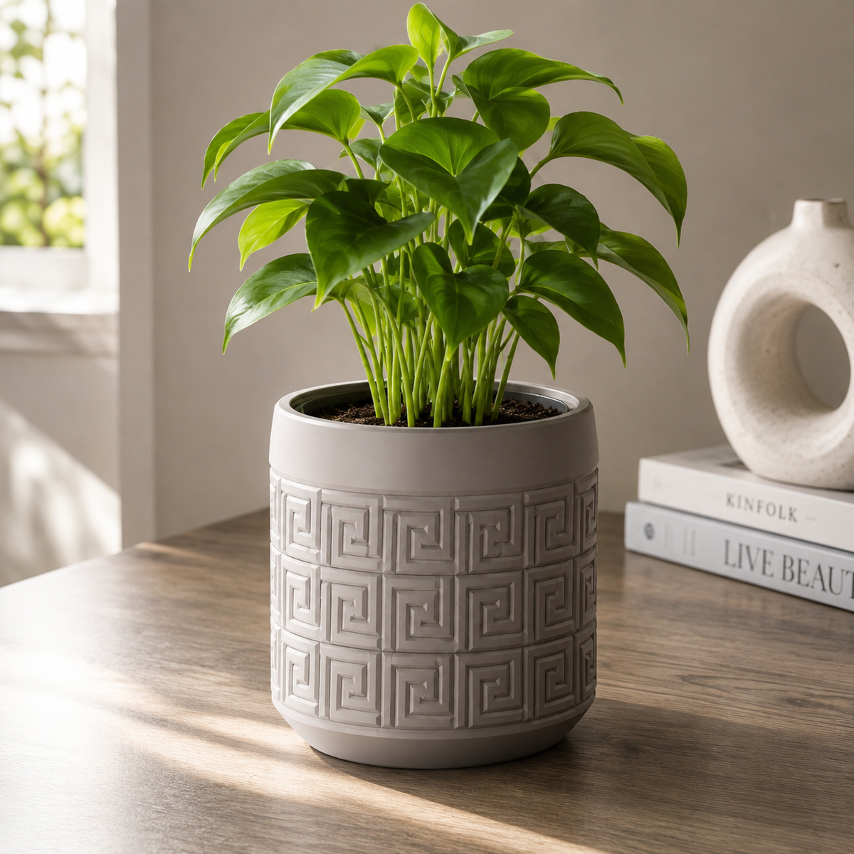 Azmonic Self Watering Planter Print STL File