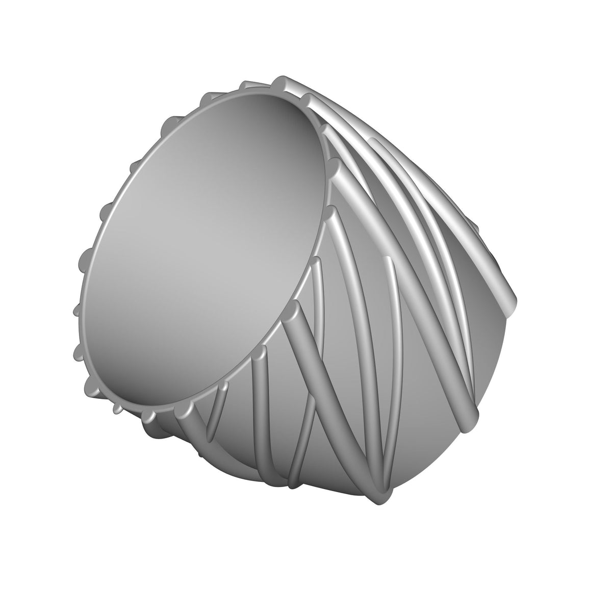 Shell Planter Ultra Detail Print STL File