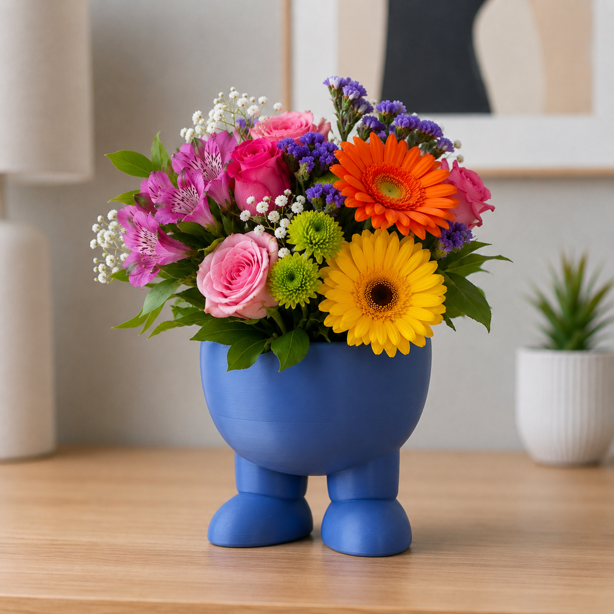 Pants Shaped Character Planter Print STL File