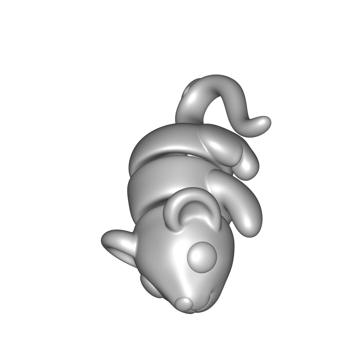 Baby Mouse Keychain Print STL File
