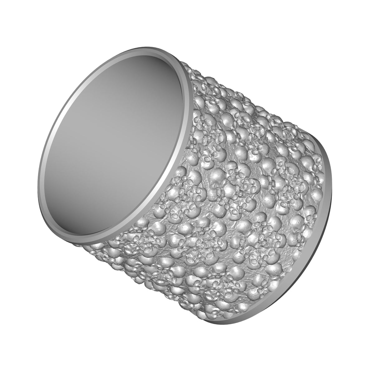 Skull Cluster Planter Print STL File