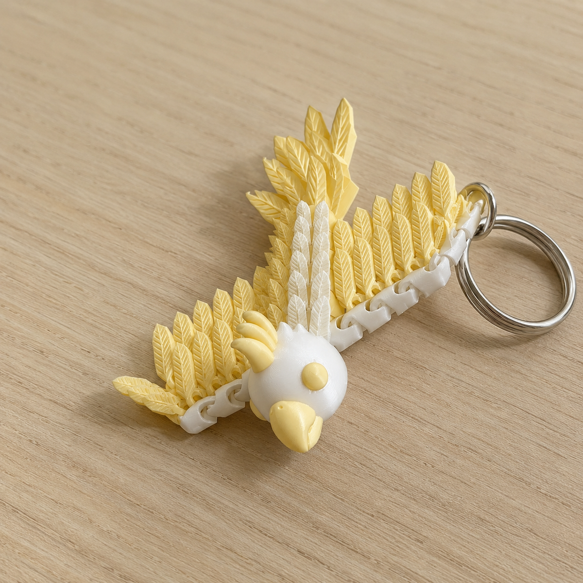 Pocket Cockatoo Keychain Print STL File