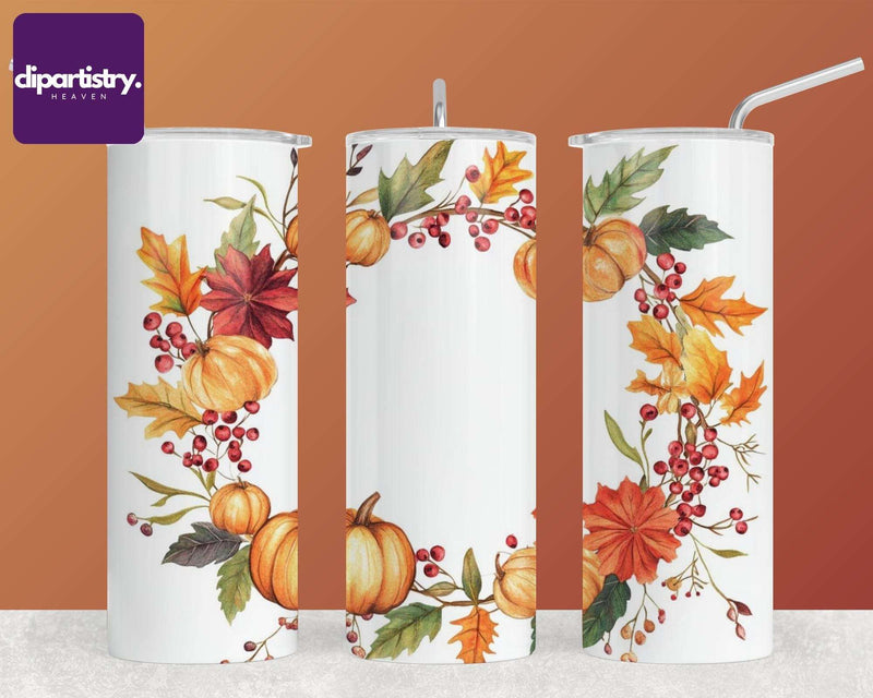 Fall Autumn Wreath Flowers Clipart - CraftNest - Digital Crafting and Art