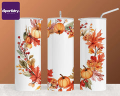 Fall Autumn Wreath Flowers Clipart - CraftNest - Digital Crafting and Art