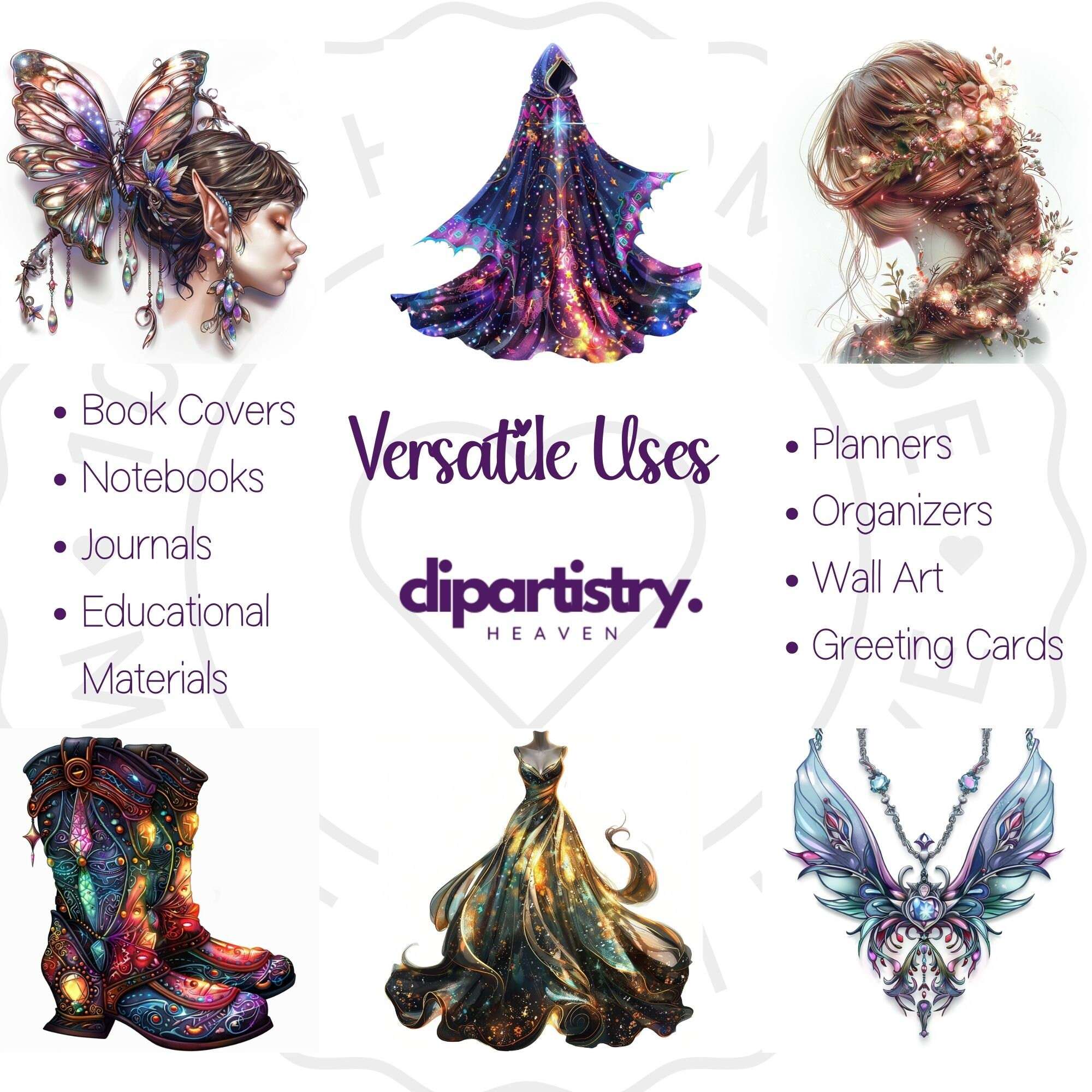 Fantasy Accessory Fairytale Clipart - CraftNest - Digital Crafting and Art