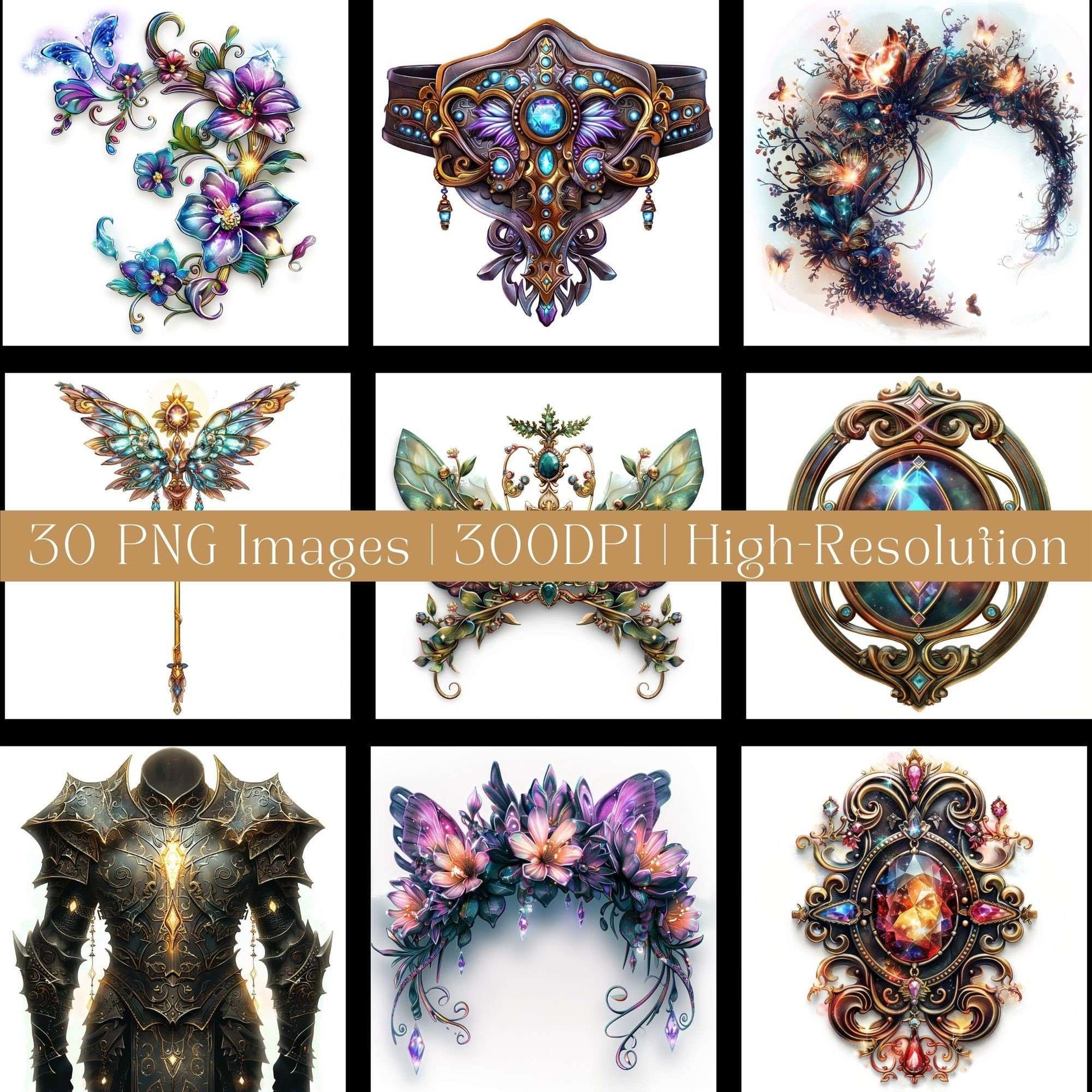 Fantasy Accessory Fairytale Clipart - CraftNest - Digital Crafting and Art