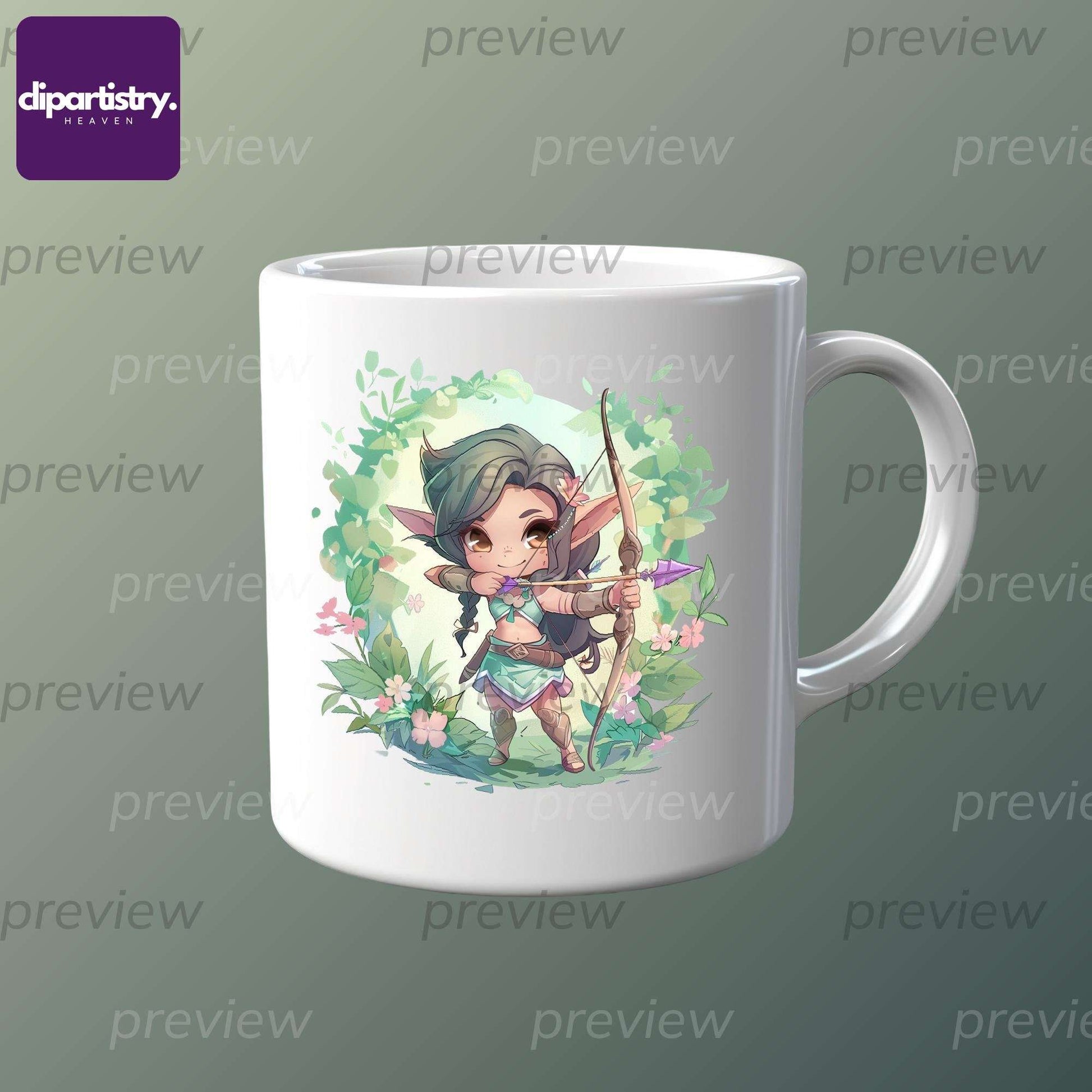 Chibi Fantasy and Mythical Fairytale Clipart - CraftNest - Digital Crafting and Art