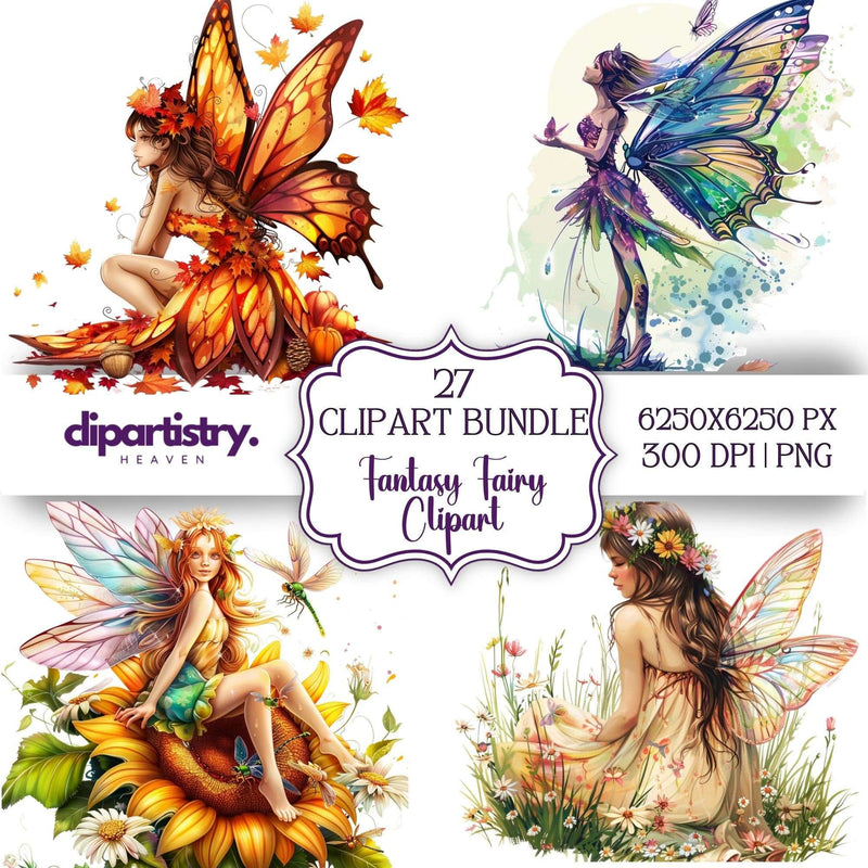 Fantasy Fairy Fairytale Clipart - CraftNest - Digital Crafting and Art