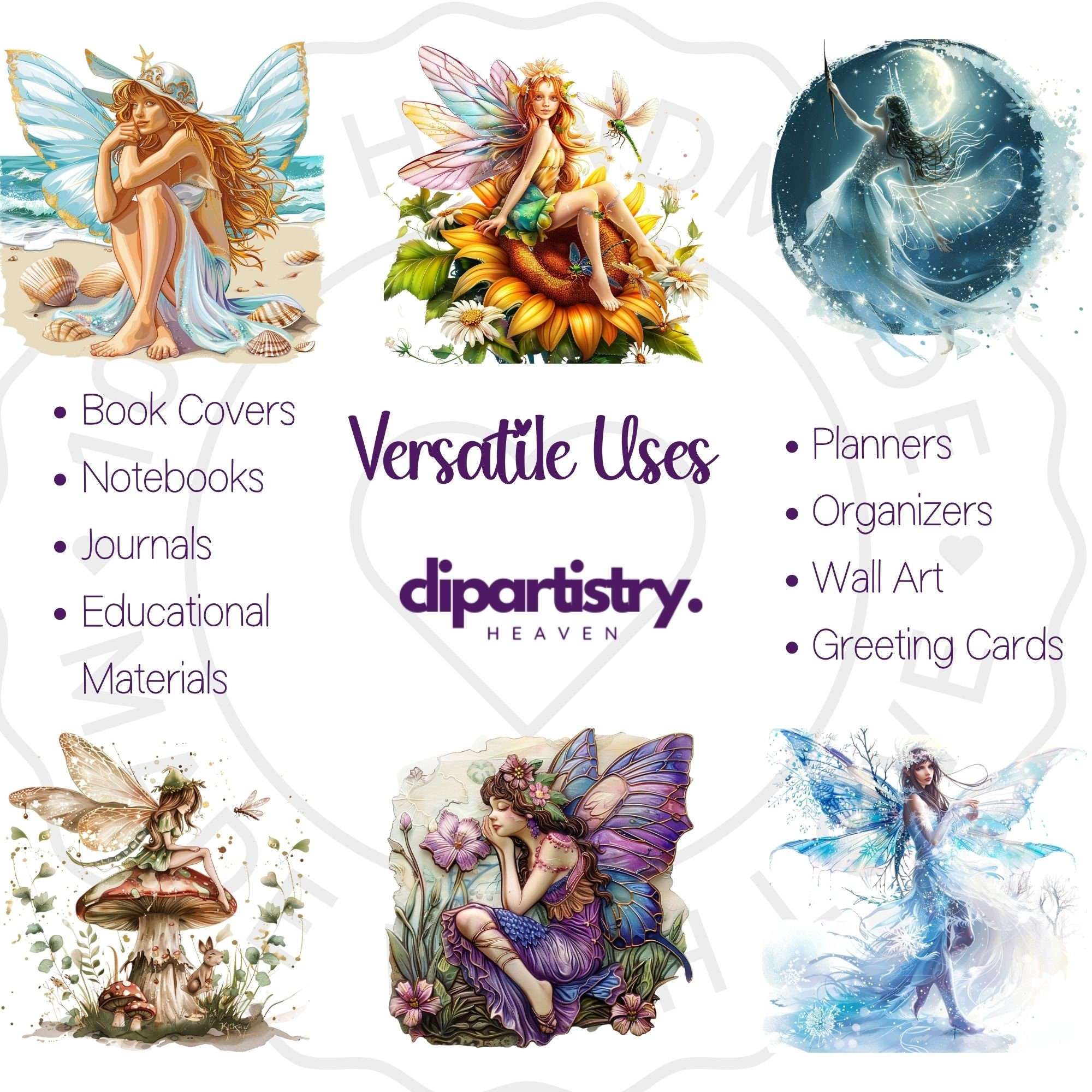 Fantasy Fairy Fairytale Clipart - CraftNest - Digital Crafting and Art