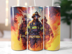 Firefighters Tumbler Wrap - CraftNest