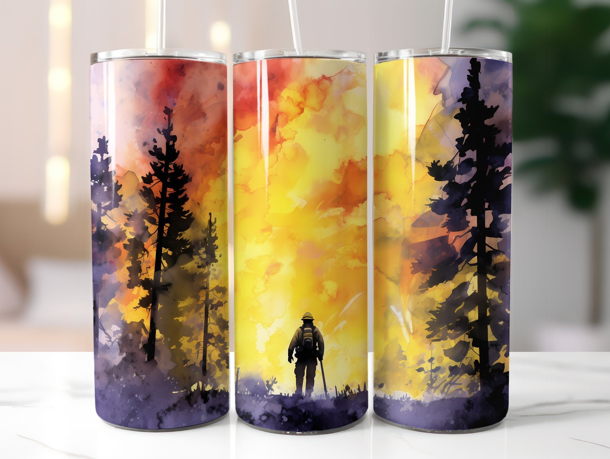 Firefighters Tumbler Wrap - CraftNest