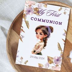 First Communion Girl Clipart - CraftNest - Digital Crafting and Art