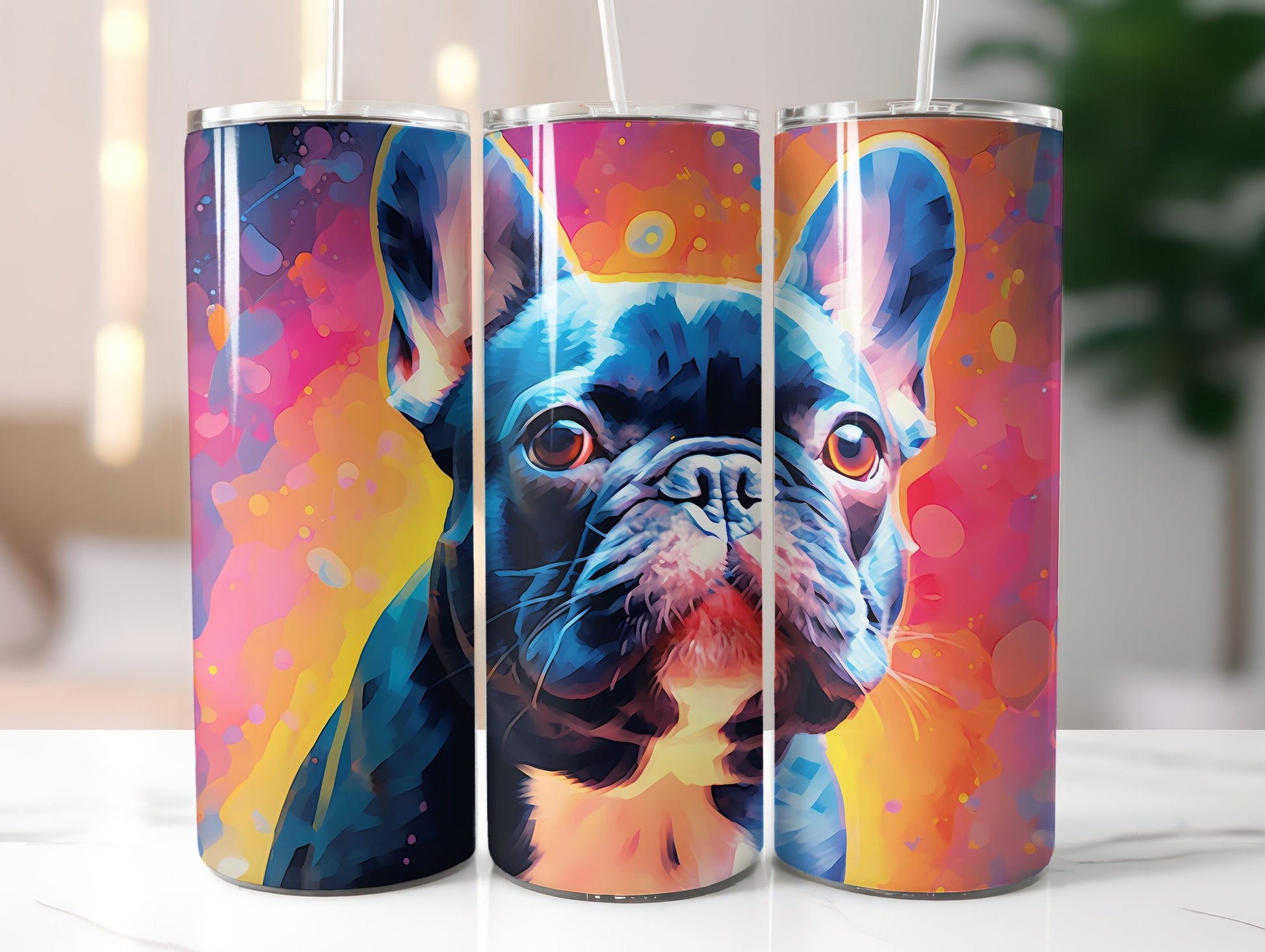 French Bulldog Tumbler Wrap - CraftNest