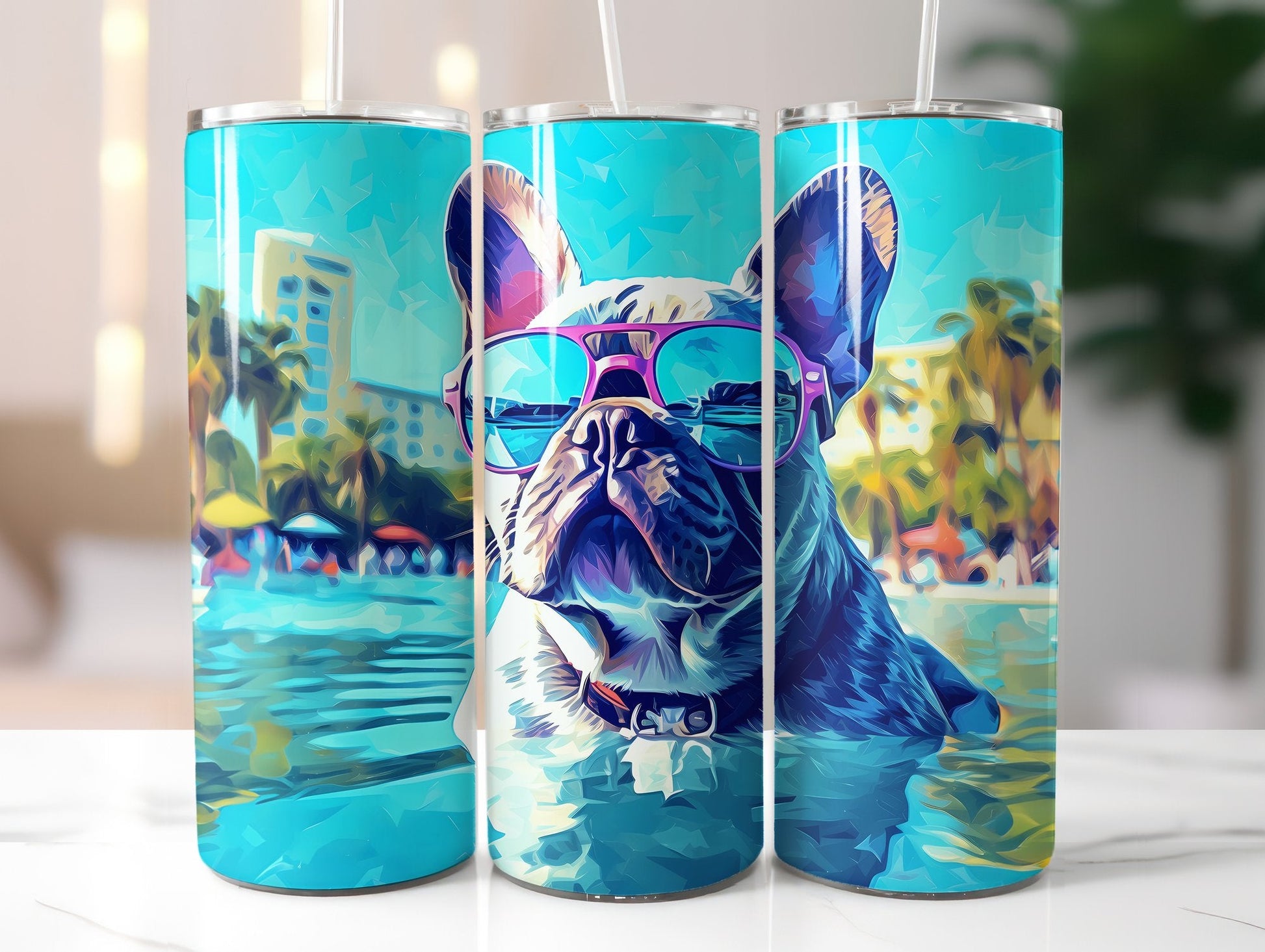 French Bulldog Tumbler Wrap - CraftNest