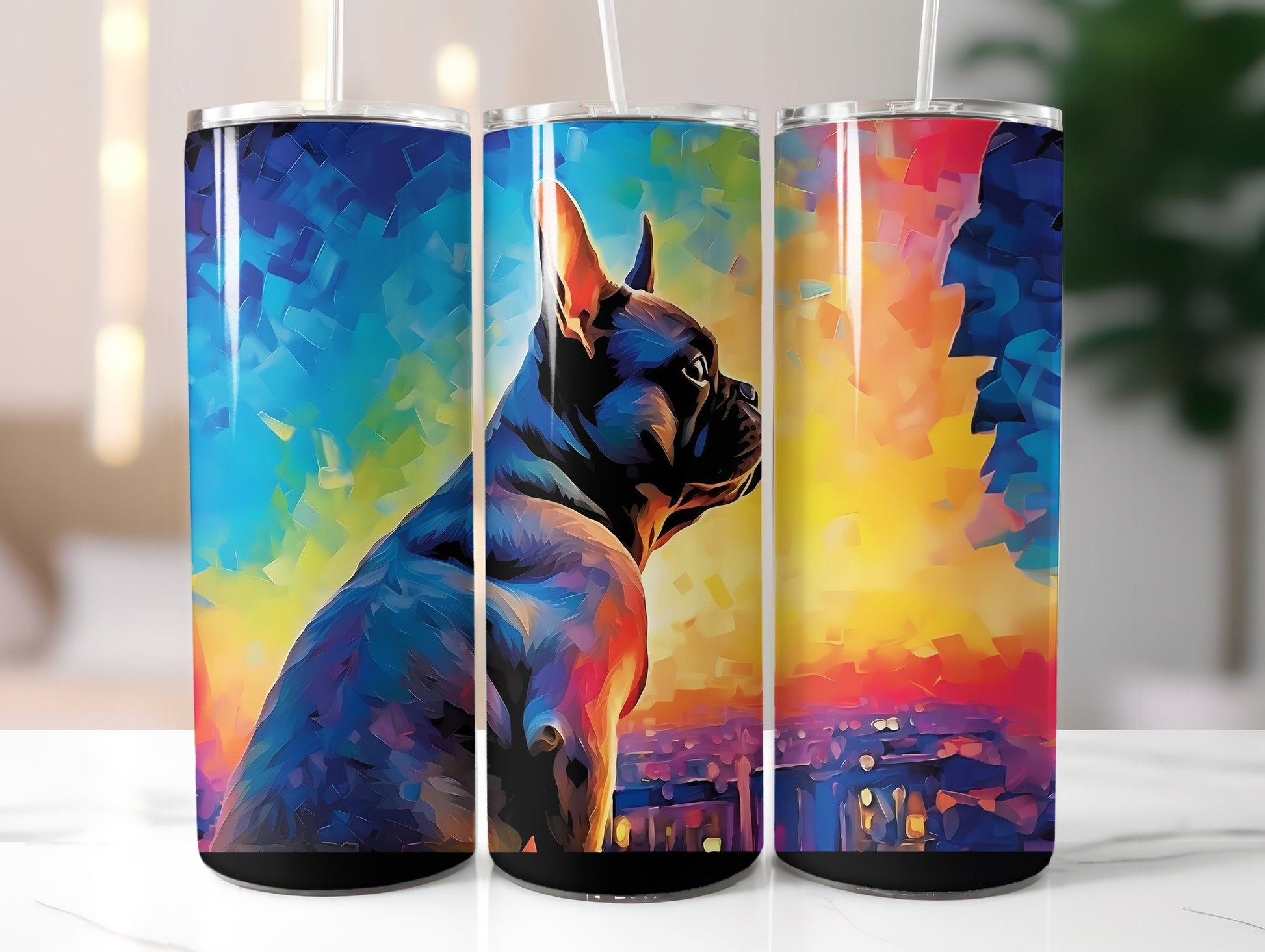 French Bulldog Tumbler Wrap - CraftNest