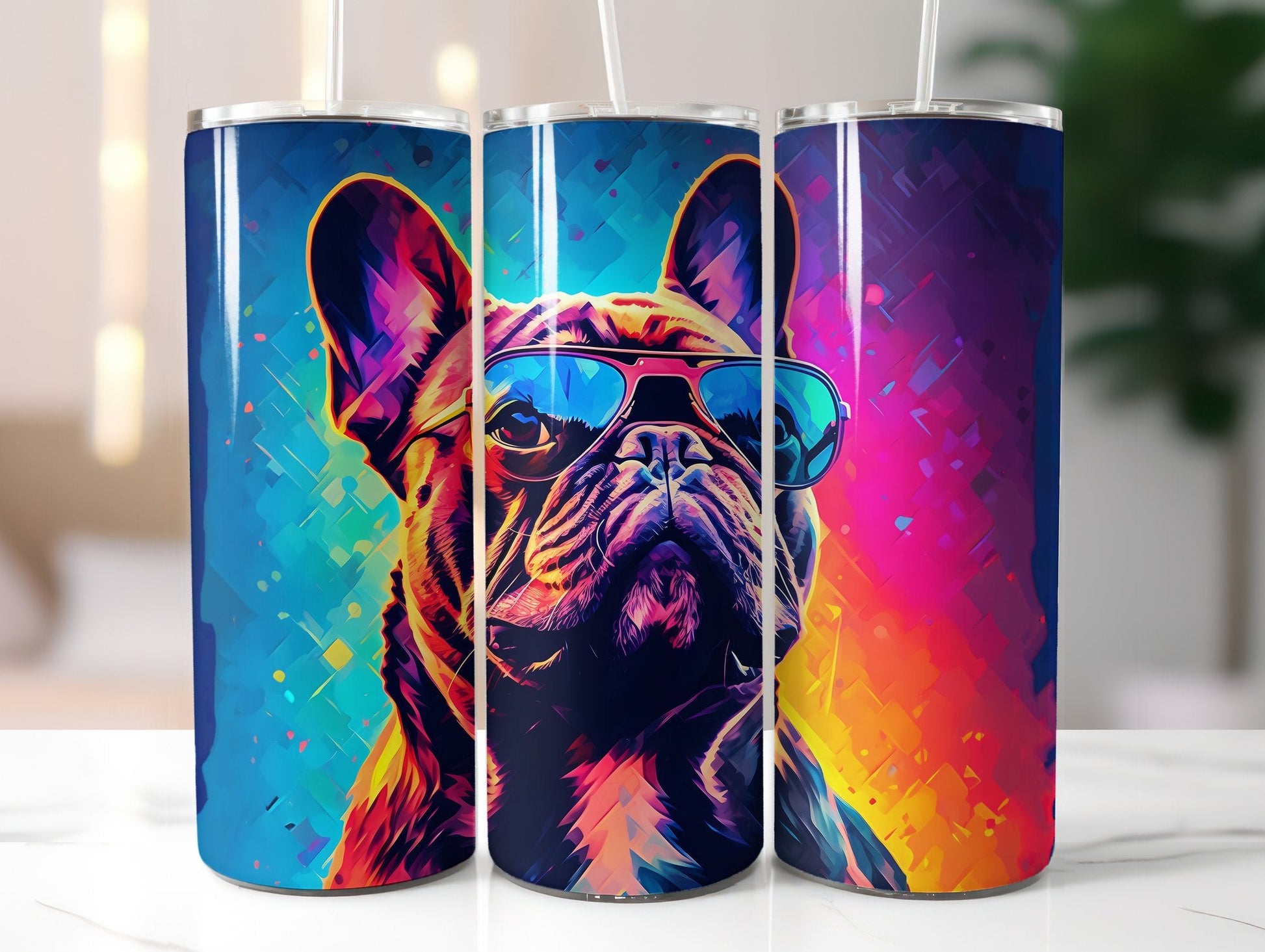 French Bulldog Tumbler Wrap - CraftNest