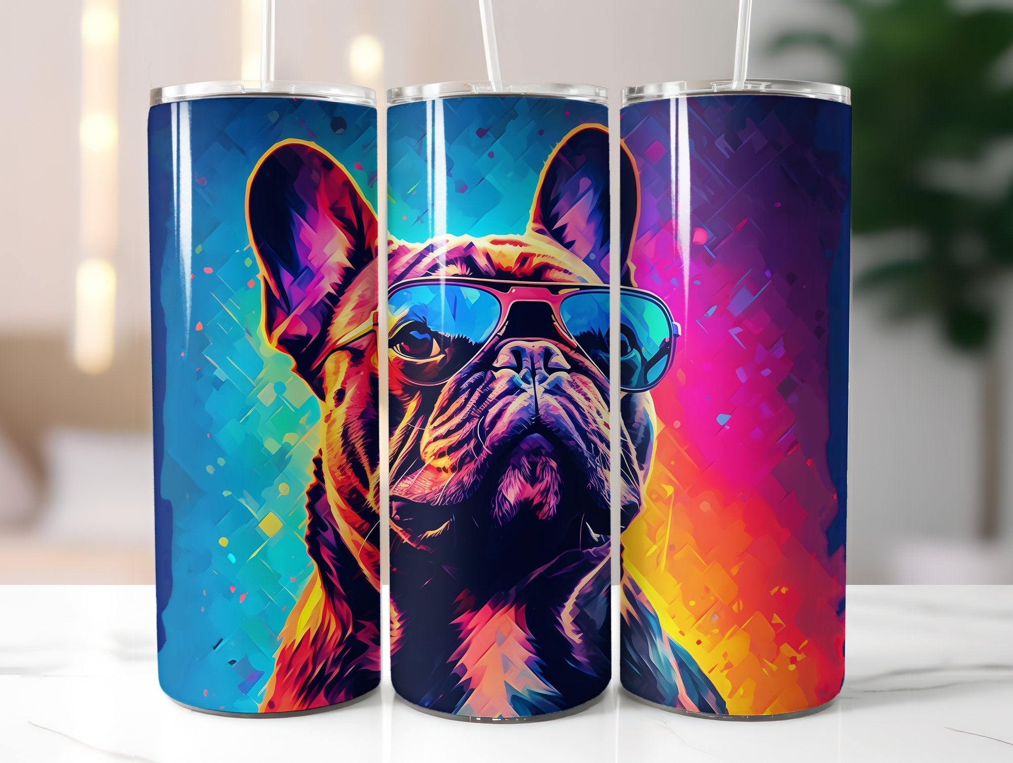 French Bulldog Tumbler Wrap - CraftNest