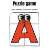 Fruit and Alphabet Puzzle Game