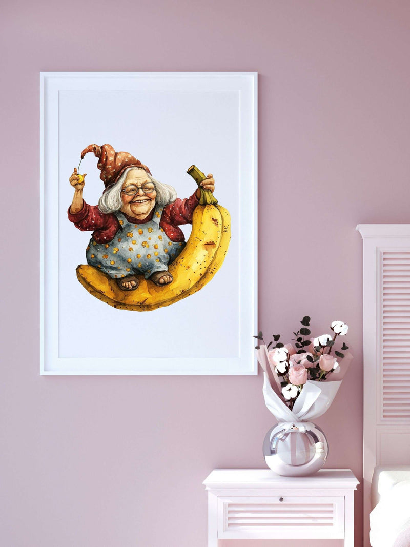 Funny Old Ladies Clipart - CraftNest - Digital Crafting and Art