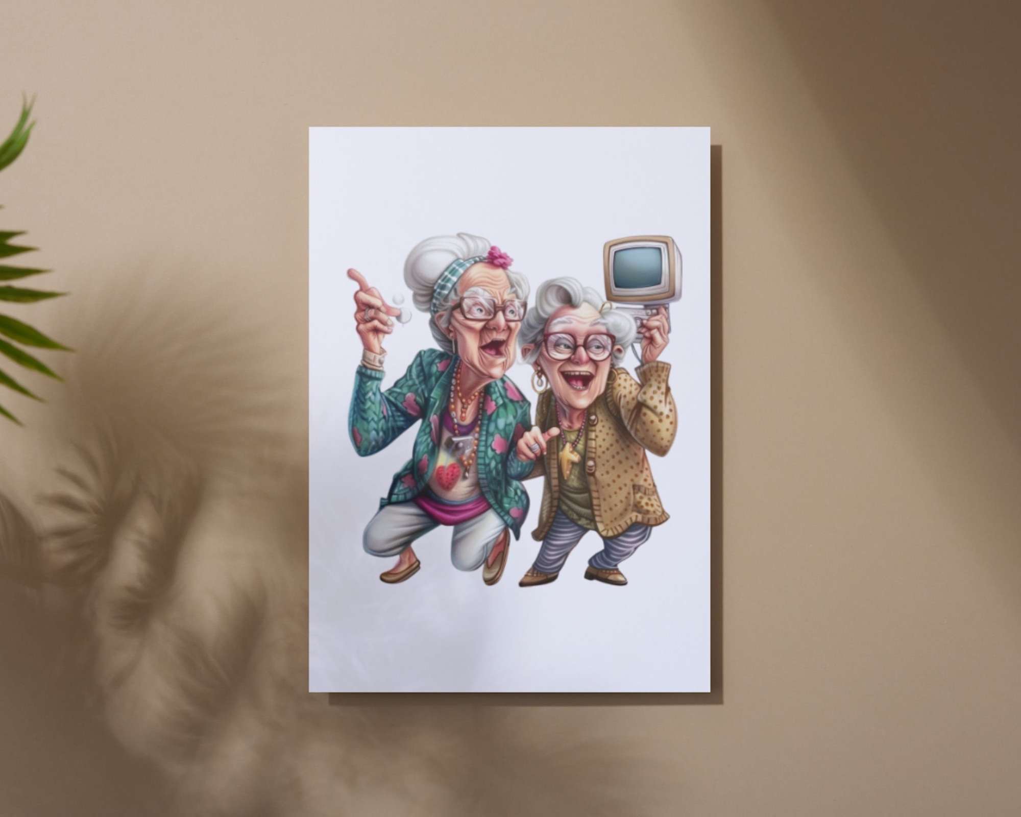 Funny Old People Tech Challenges Clipart - CraftNest - Digital Crafting and Art