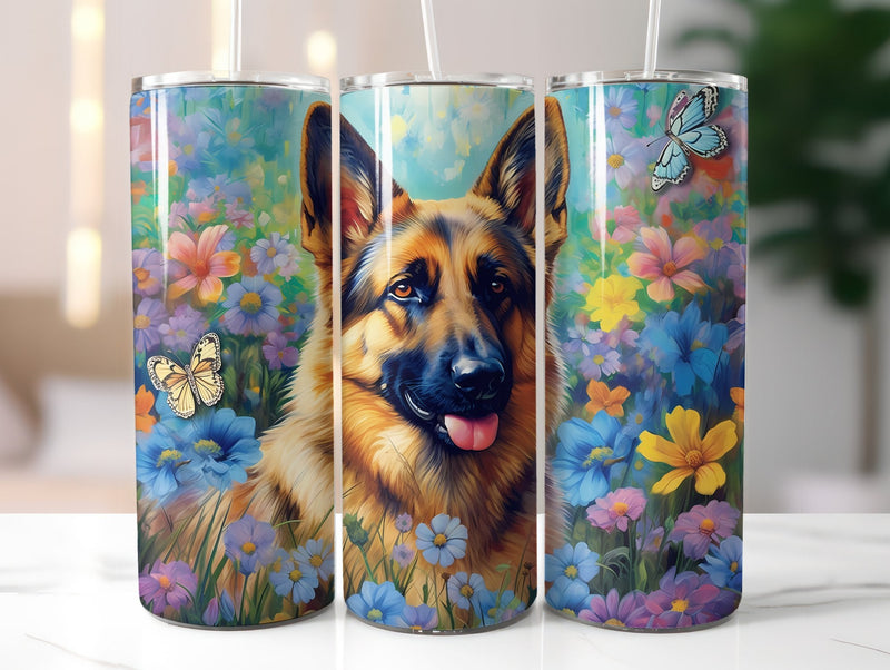 German Sheppard Tumbler Wrap - CraftNest