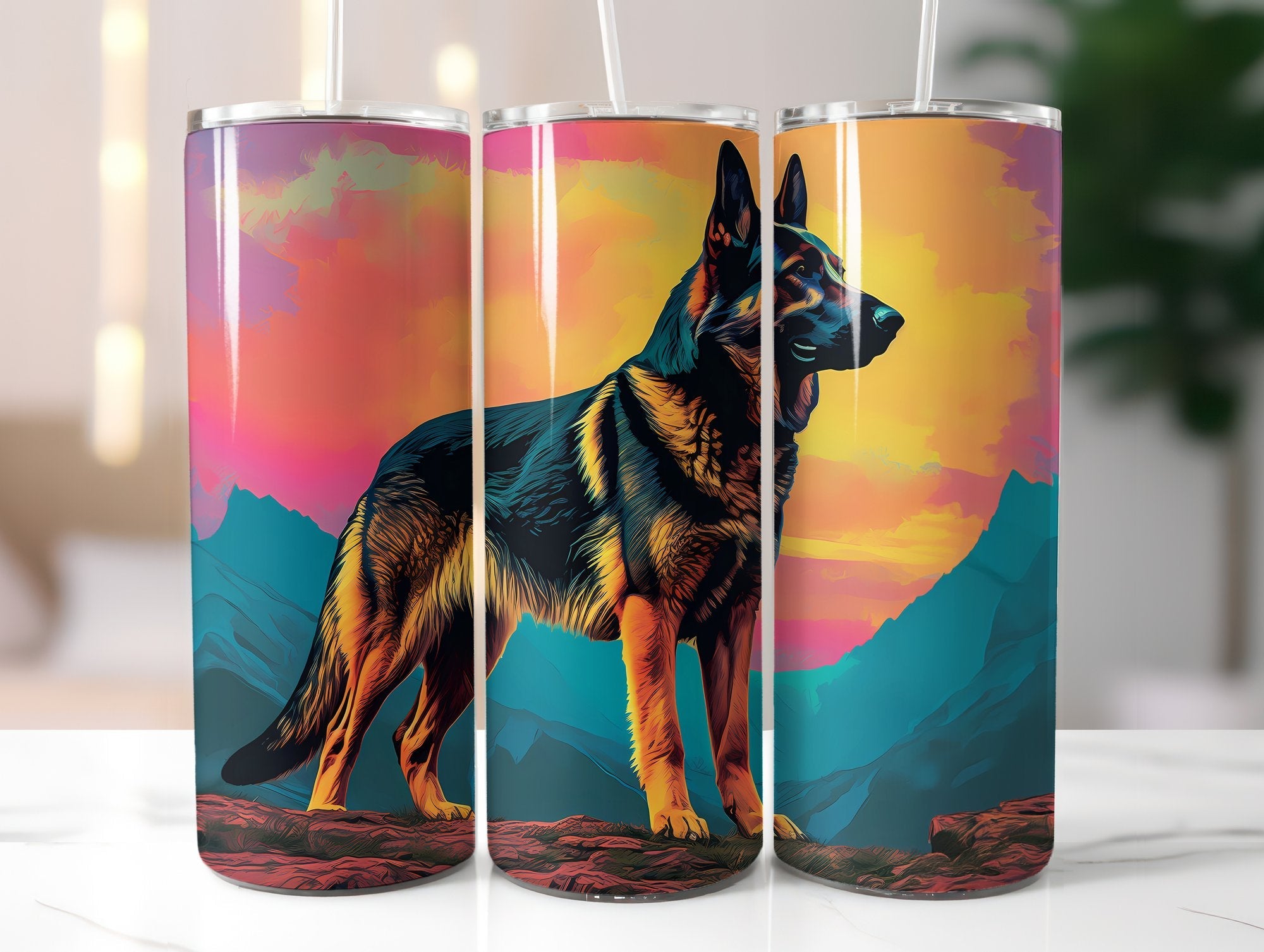German Sheppard Tumbler Wrap - CraftNest