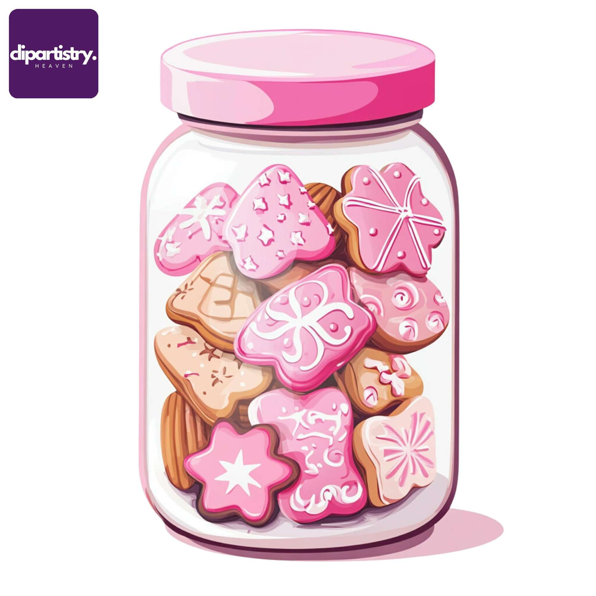 Christmas Gingerbread Cookies Clipart - CraftNest - Digital Crafting and Art